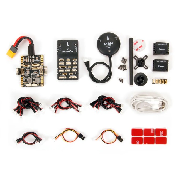 Il cicalino Hot Holybro indica il Pixhawk 6Caluminum Pm02 M9N Gps Setsafety Switch protegge gli accessori in plastica Pm06 14S FPV